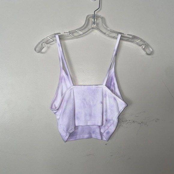 Purple and white tie dye bralette - Picture 2 of 2